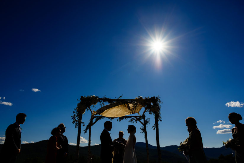 Stowe;Trapp Family Lodge Wedding;Vermont wedding photographers;concert meadow ceremony